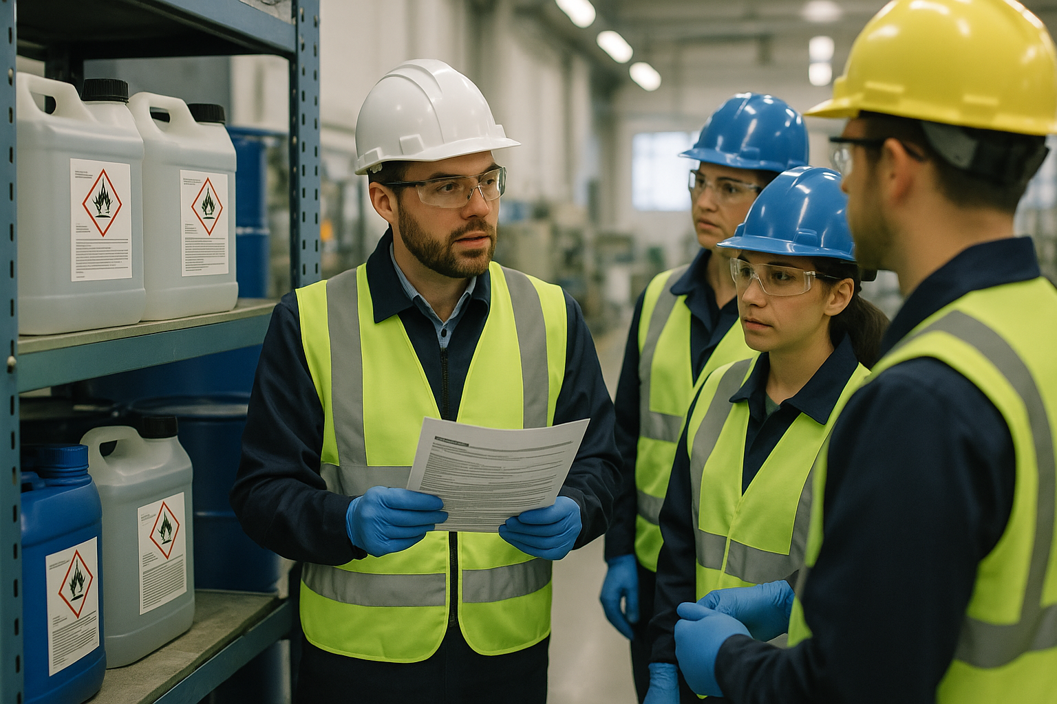 OSHA 1910.1200 and GHS Revisions: A Step-by-Step HazCom Guide — industrial safety guidance from SafetyNet Inc.