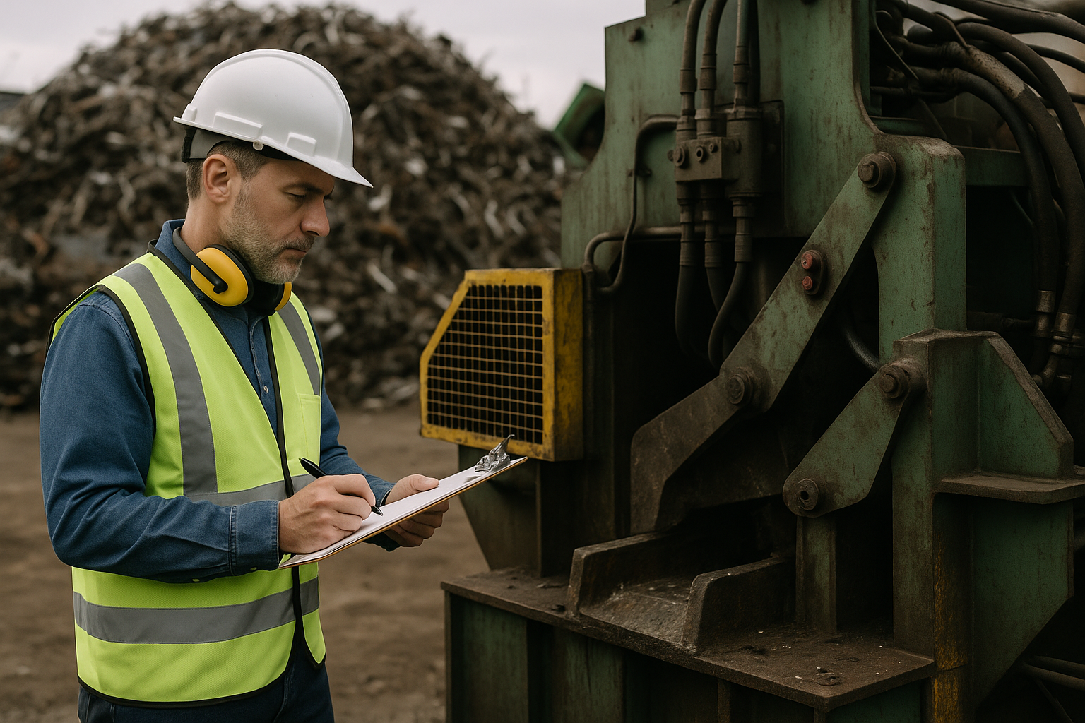 Scrap Metal Baler Guarding Under 29 CFR 1910.212: 2026 Audit Priorities — industrial safety guidance from SafetyNet Inc.