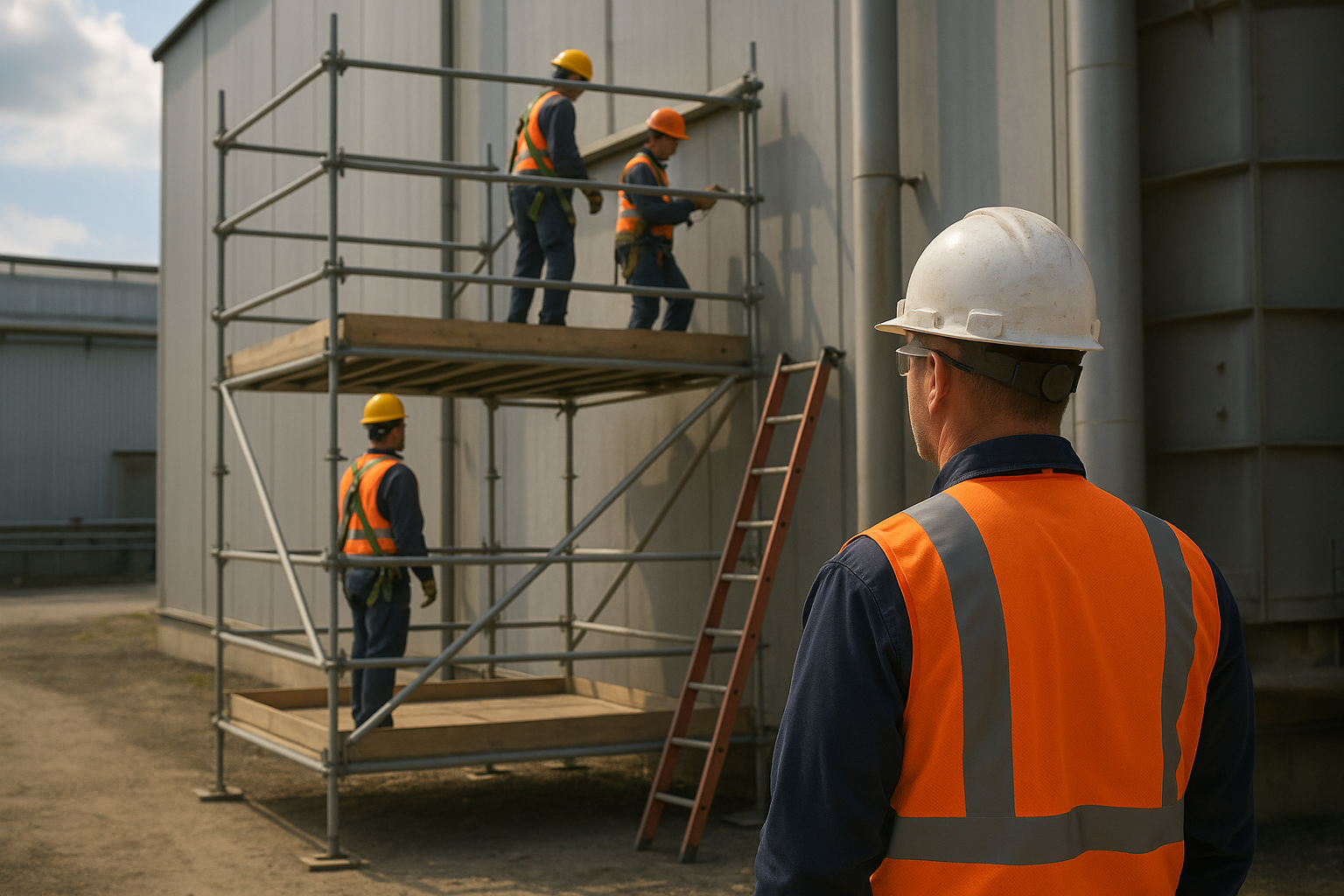 The Most Dangerous Scaffolding Mistakes on Job Sites — industrial safety guidance from SafetyNet Inc.