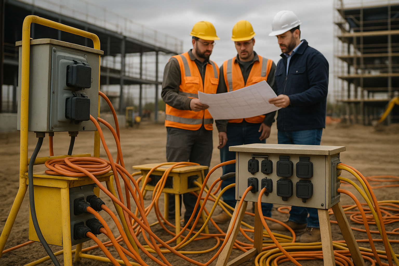 NEC 2026 Preview for Construction: Temporary Power and GFCI Watchlist — industrial safety guidance from SafetyNet Inc.