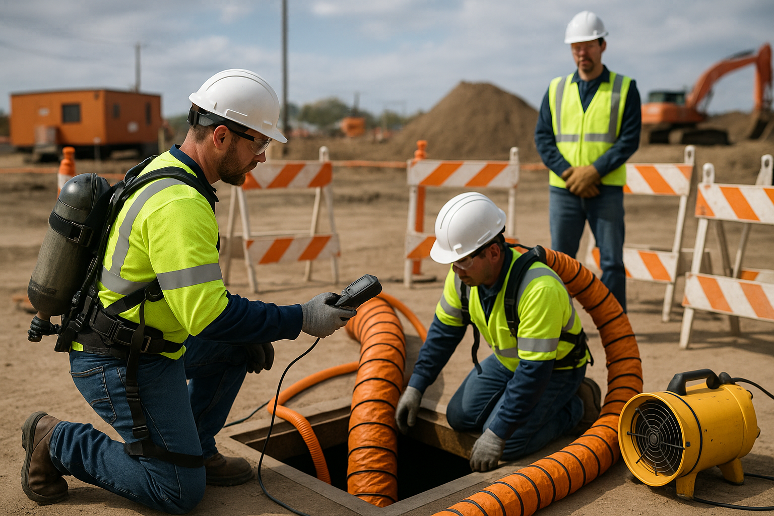 2026 Construction Confined Space Training: What OSHA Requires on Site — industrial safety guidance from SafetyNet Inc.