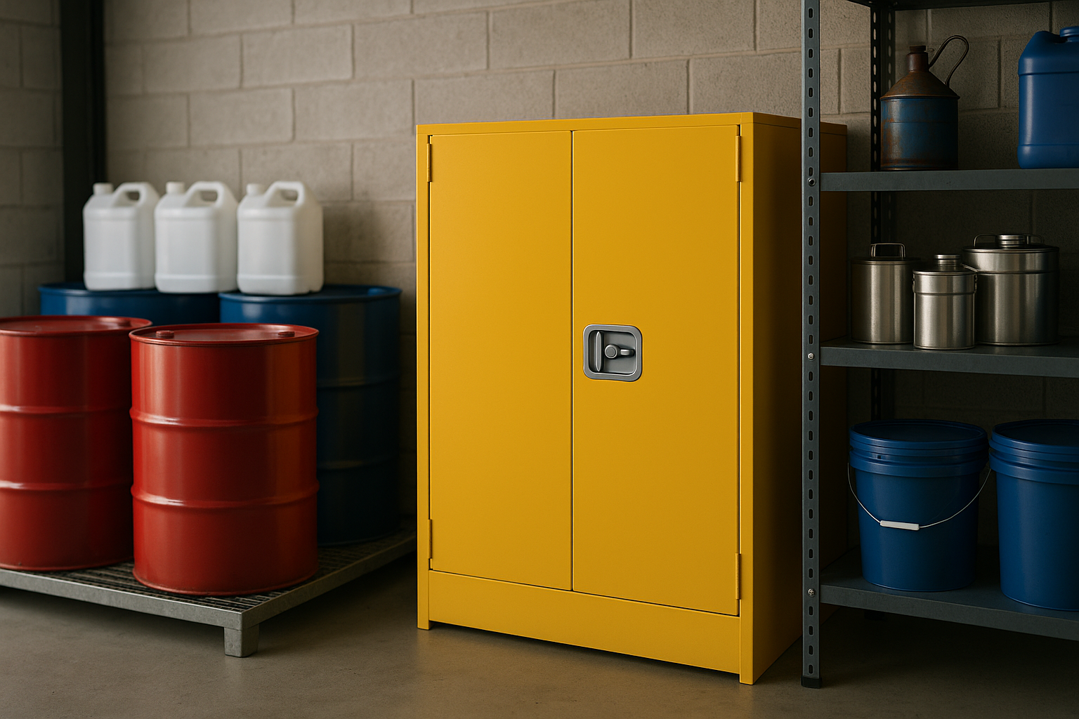Mastering California Fire Code 3404.3.2.1.3: Self-Closing Cabinets — industrial safety guidance from SafetyNet Inc.