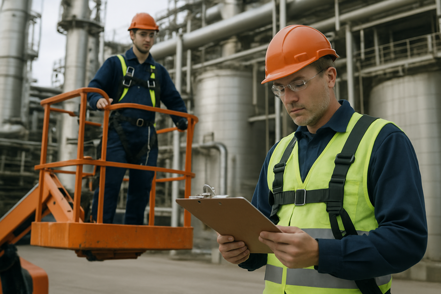 Boom Lift Tie-Off and Elevated Exit in 2026: What ANSI A92.22-2024 and OSHA Expect — industrial safety guidance from SafetyNet Inc.