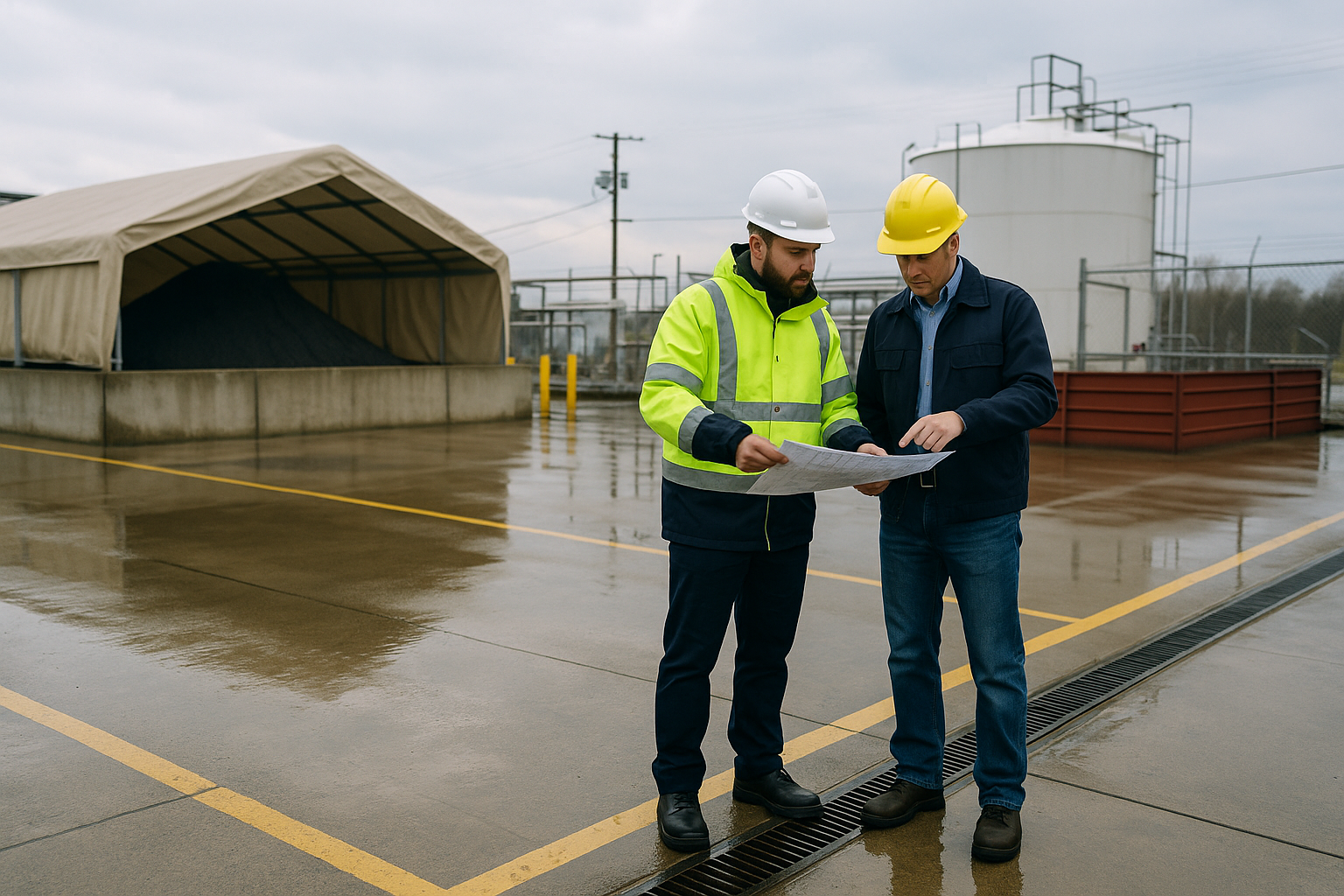 How to Run an Effective, Compliant Storm Water Program in 2026 — industrial safety guidance from SafetyNet Inc.