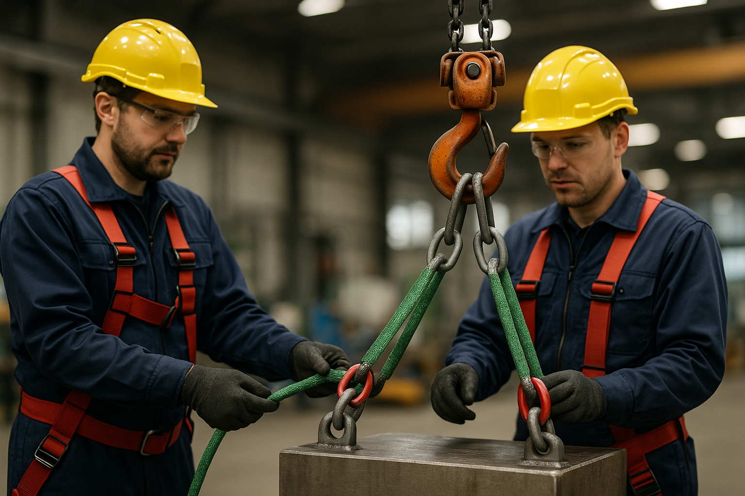 OSHA 1910.184 Slings Compliance: Aligning Rigging Hardware with ASME B30.9 — industrial safety guidance from SafetyNet Inc.
