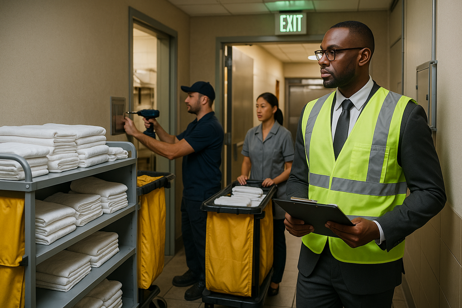 OSHA, NFPA, and ANSI Requirements for Hotel and Casino Safety in 2026 — industrial safety guidance from SafetyNet Inc.