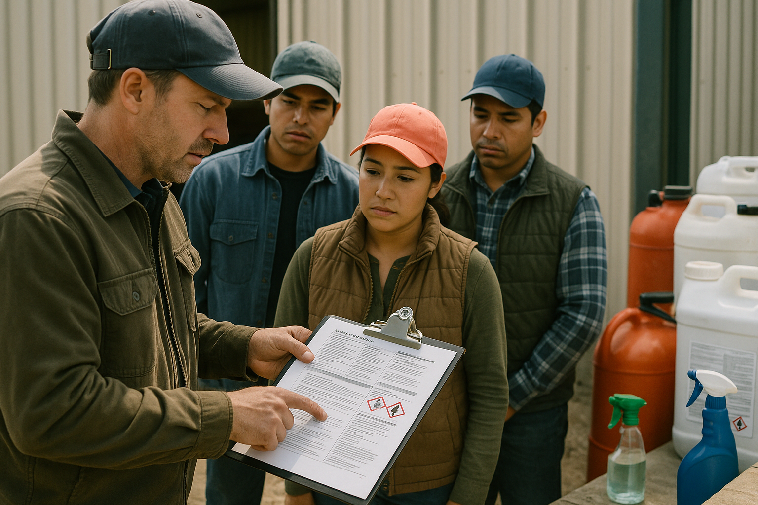 OSHA’s 2024 HazCom Rule in Agriculture: What Farms Must Retrain Workers On — industrial safety guidance from SafetyNet Inc.