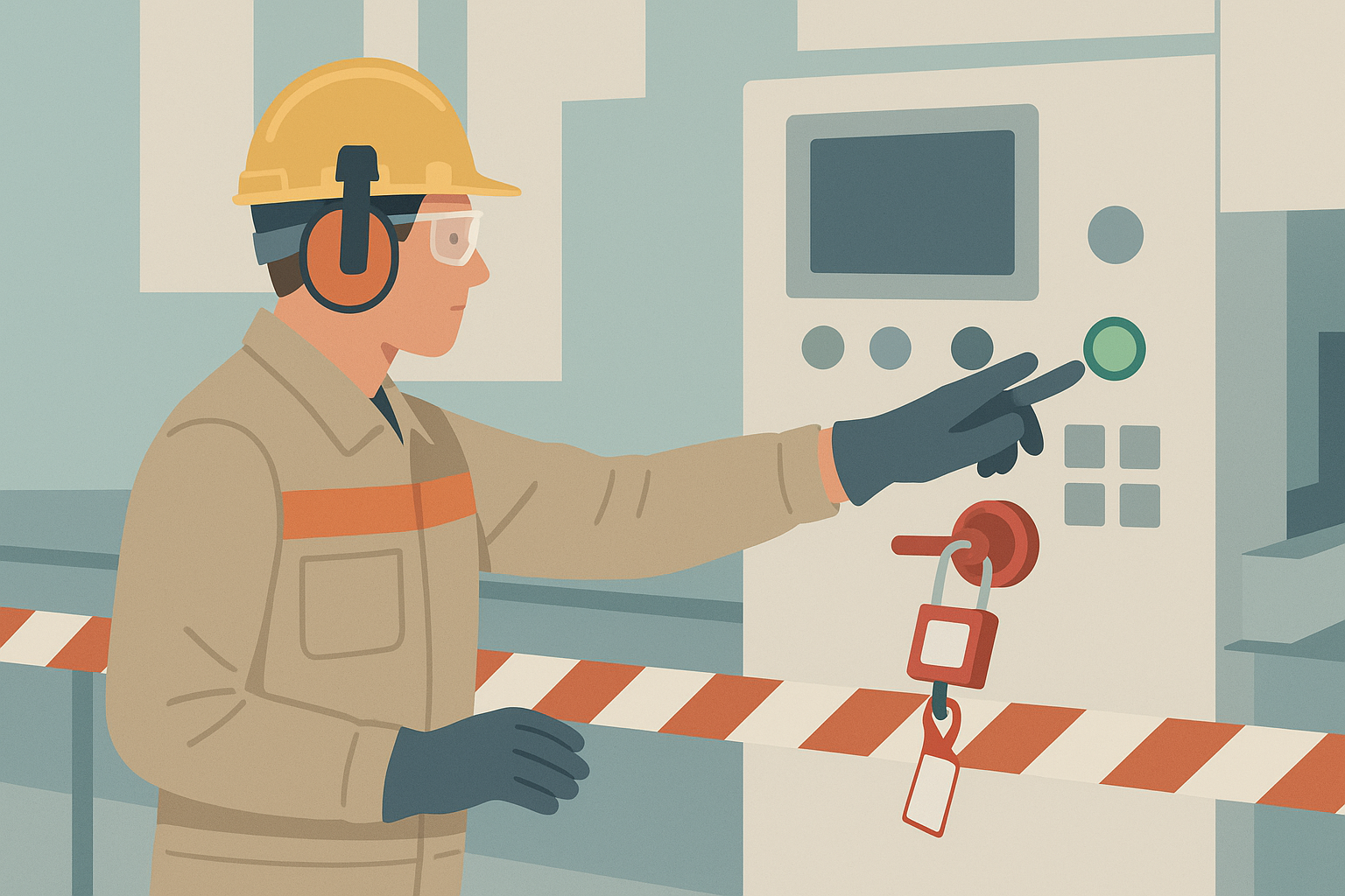 Try the Start Button First: Verify Zero Energy Before Hands Go In — industrial safety guidance from SafetyNet Inc.