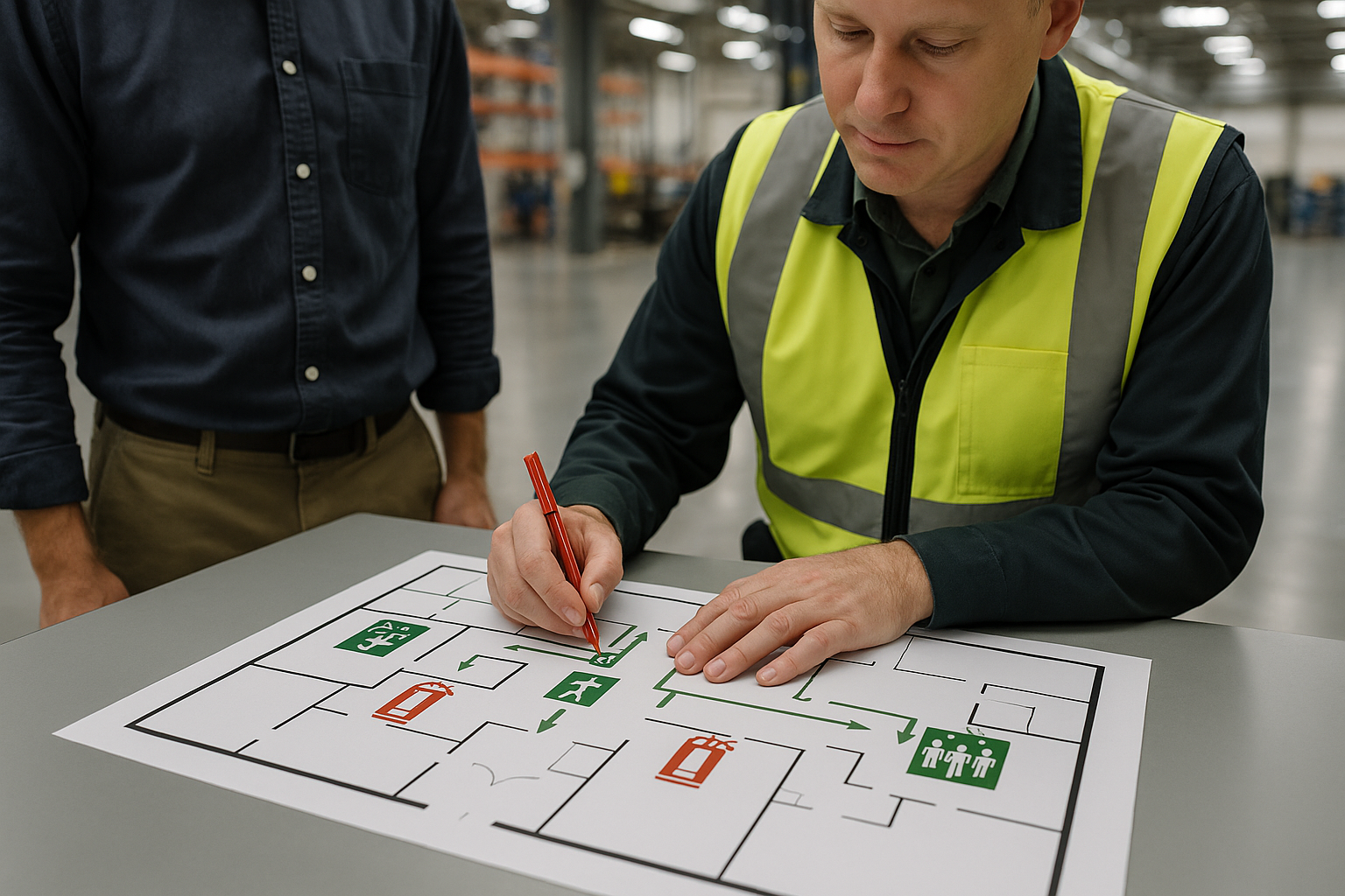 2026 Compliance Guide to Eyewash and Fire Extinguisher Placement Maps — industrial safety guidance from SafetyNet Inc.