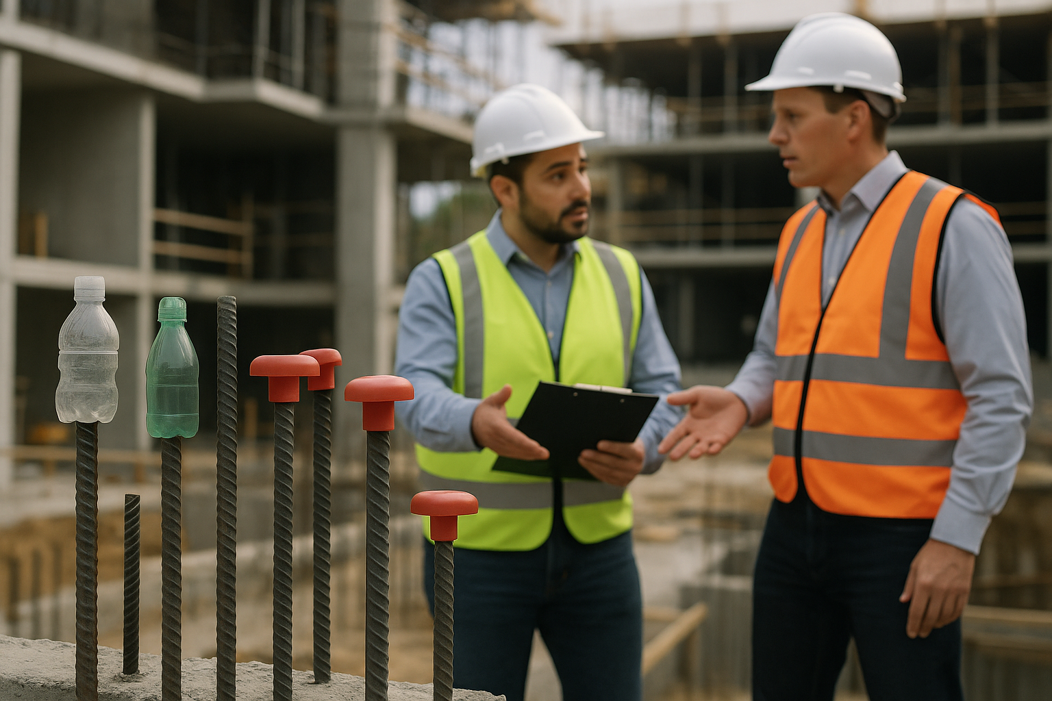 Why Gatorade Bottles on Rebar Fail OSHA 29 CFR 1926.701 in 2026 — industrial safety guidance from SafetyNet Inc.