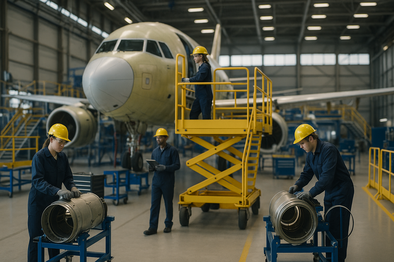 Frequent OSHA Violations and Hazards in Aerospace Workplaces — industrial safety guidance from SafetyNet Inc.