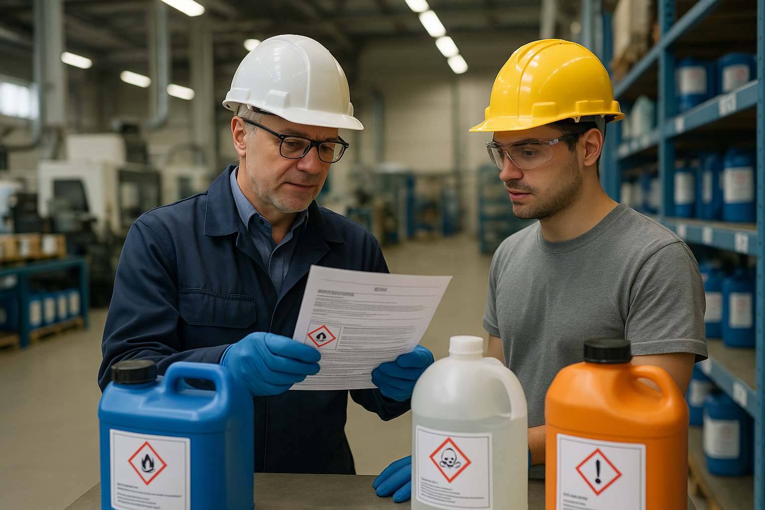 Understanding GHS Requirements for Manufacturing Businesses — industrial safety guidance from SafetyNet Inc.