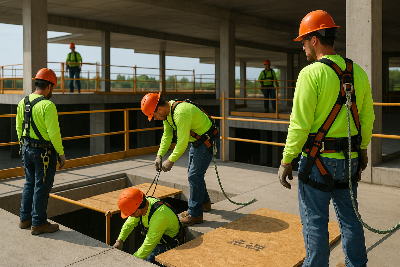 OSHA 1926.501 Fall Protection: How to Avoid Common Construction Violations — industrial safety guidance from SafetyNet Inc.