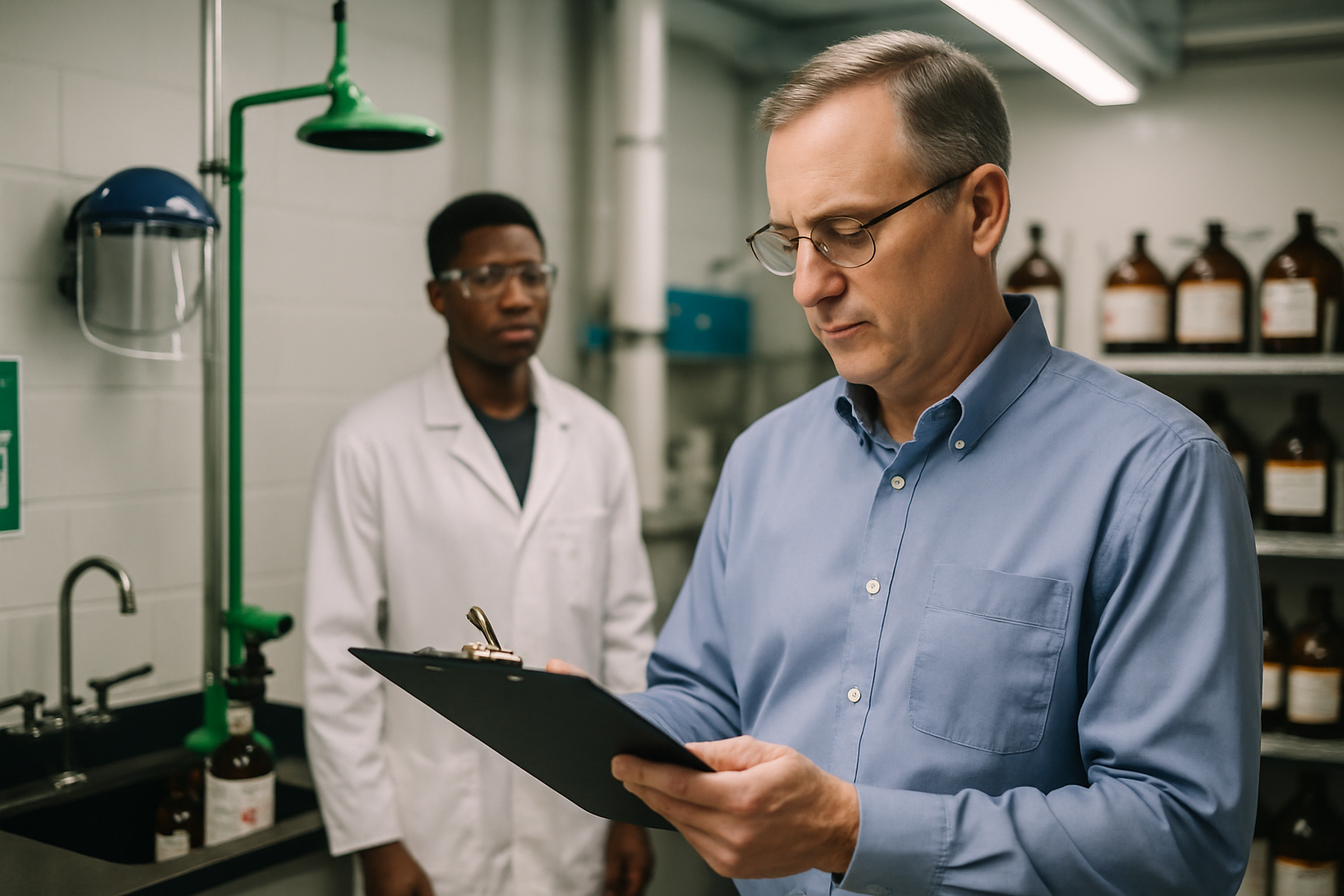 A Solvent Splash Lesson for 2026: How Records Can Defend a PPE Program — industrial safety guidance from SafetyNet Inc.