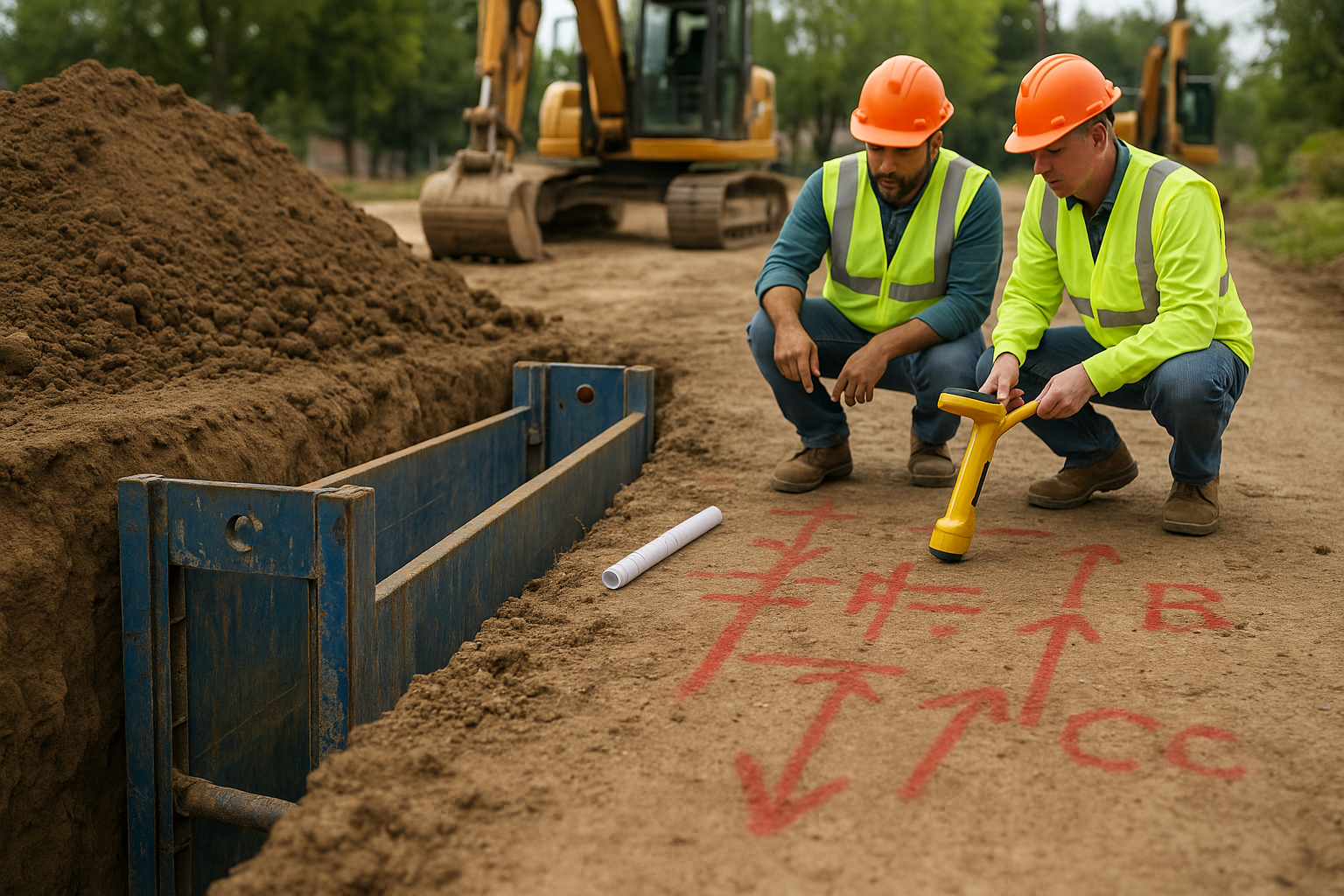 Trenching, Excavation, and Utility Undergrounding: What EHS Leaders Must Tighten Up — industrial safety guidance from SafetyNet Inc.