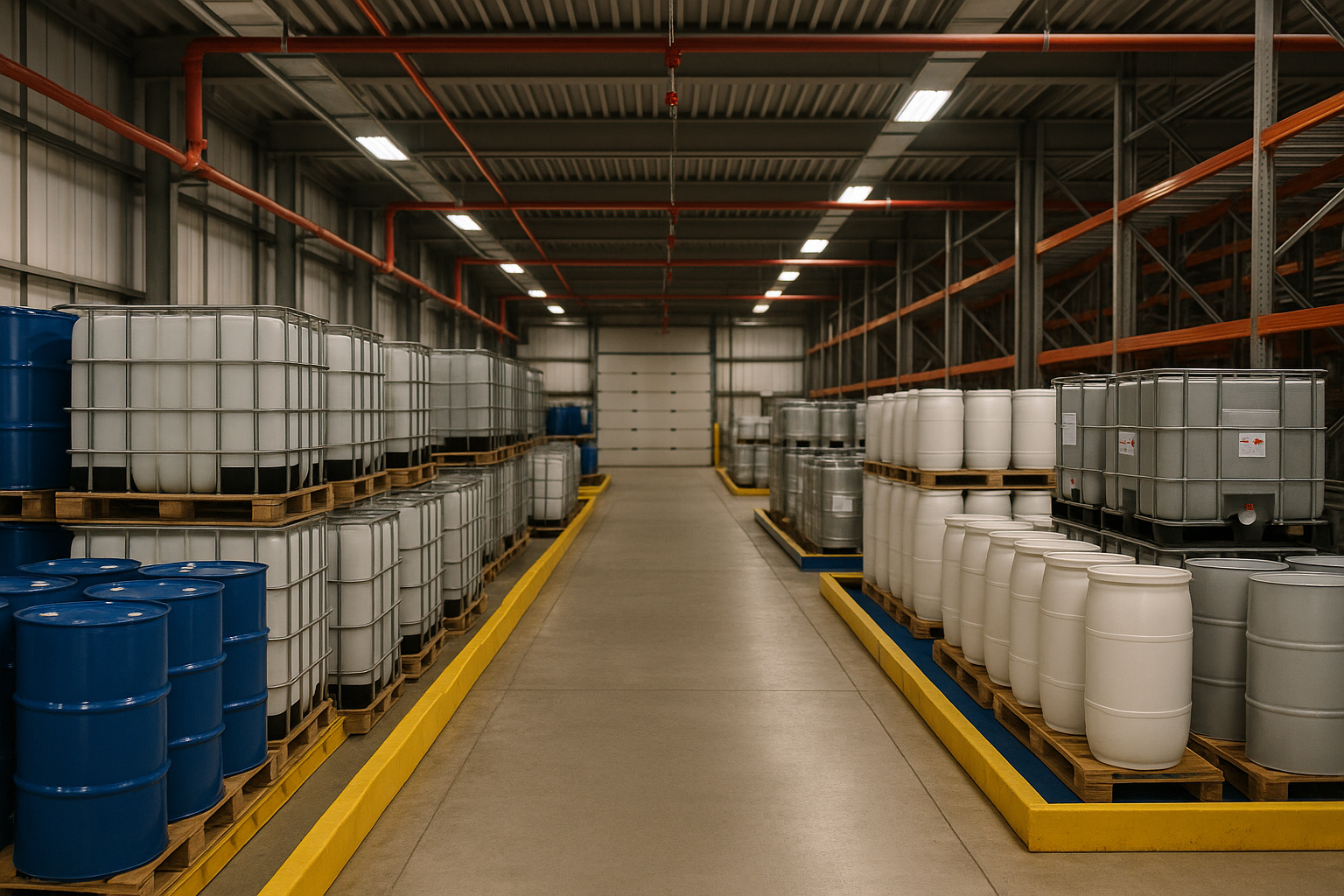 Safer Chemical Warehousing in 2026: Containment, Segregation, and Suppression — industrial safety guidance from SafetyNet Inc.