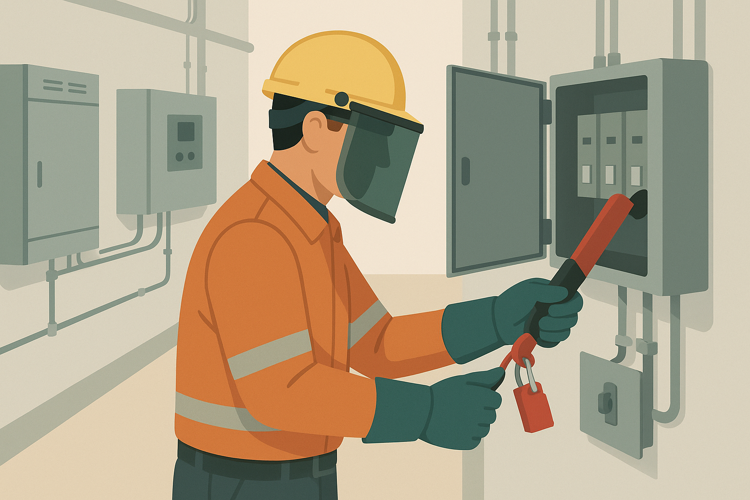 Electrical Safety: Control the Hazards Before Work Starts — industrial safety guidance from SafetyNet Inc.