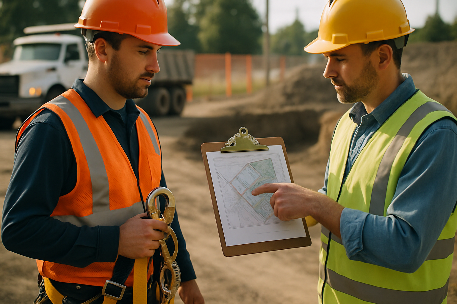 2025 OSHA Quick Talk: Falls, Heat, Sharps and Backover Prevention — industrial safety guidance from SafetyNet Inc.