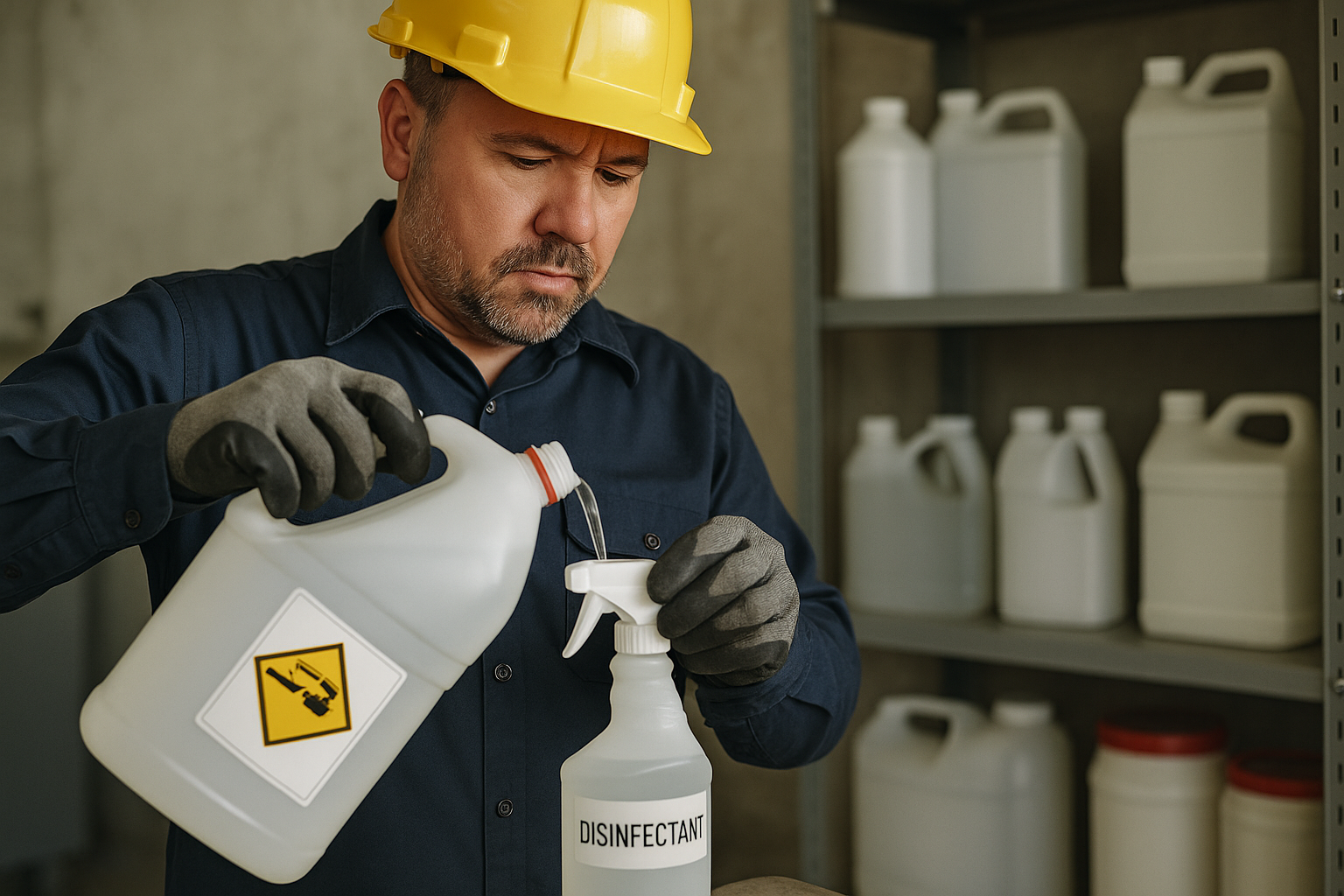 2026 Quick Talk: Label Secondary Chemical Containers Right Away — industrial safety guidance from SafetyNet Inc.