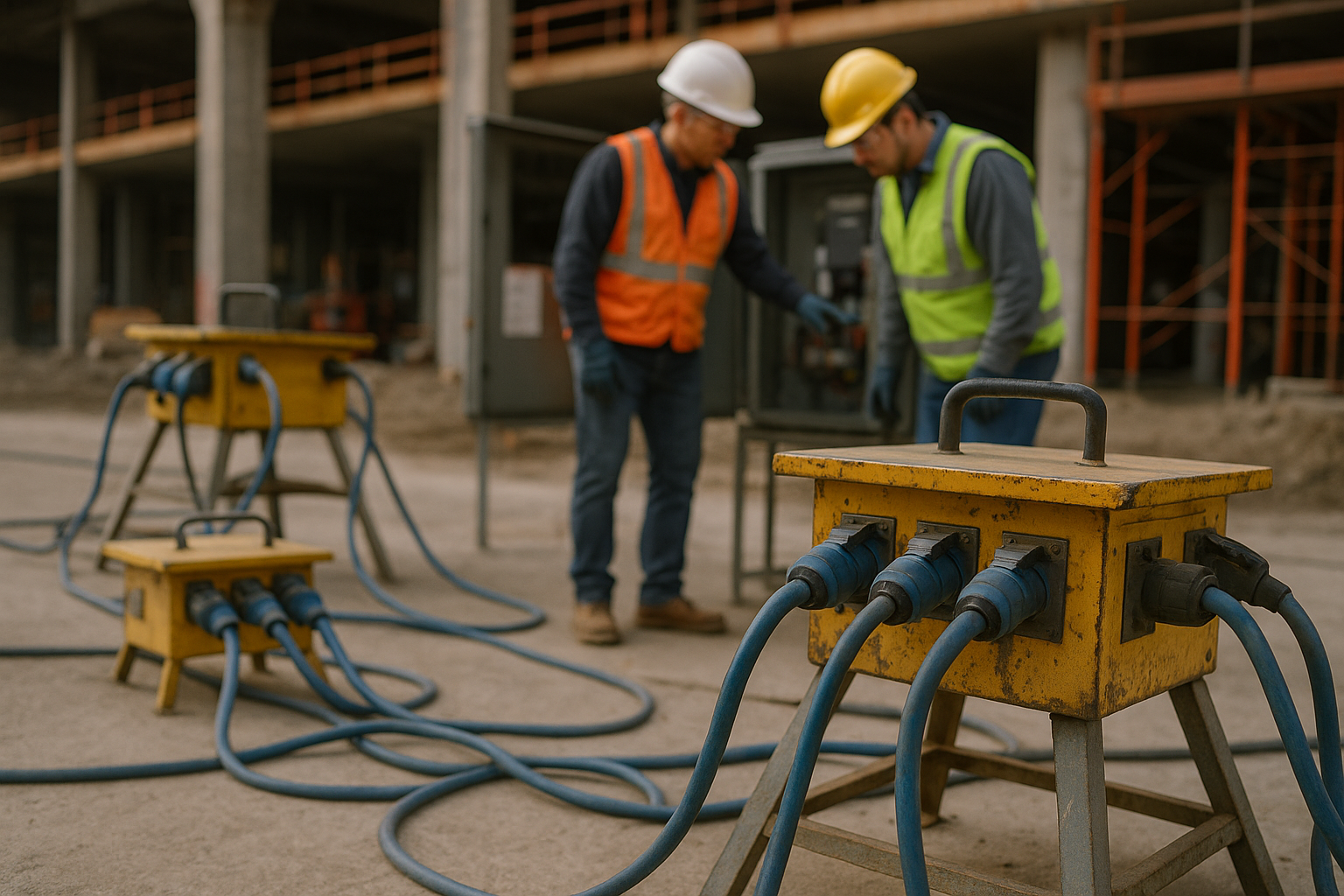 Managing Temporary Power and GFCIs on Construction Sites in 2026 — industrial safety guidance from SafetyNet Inc.