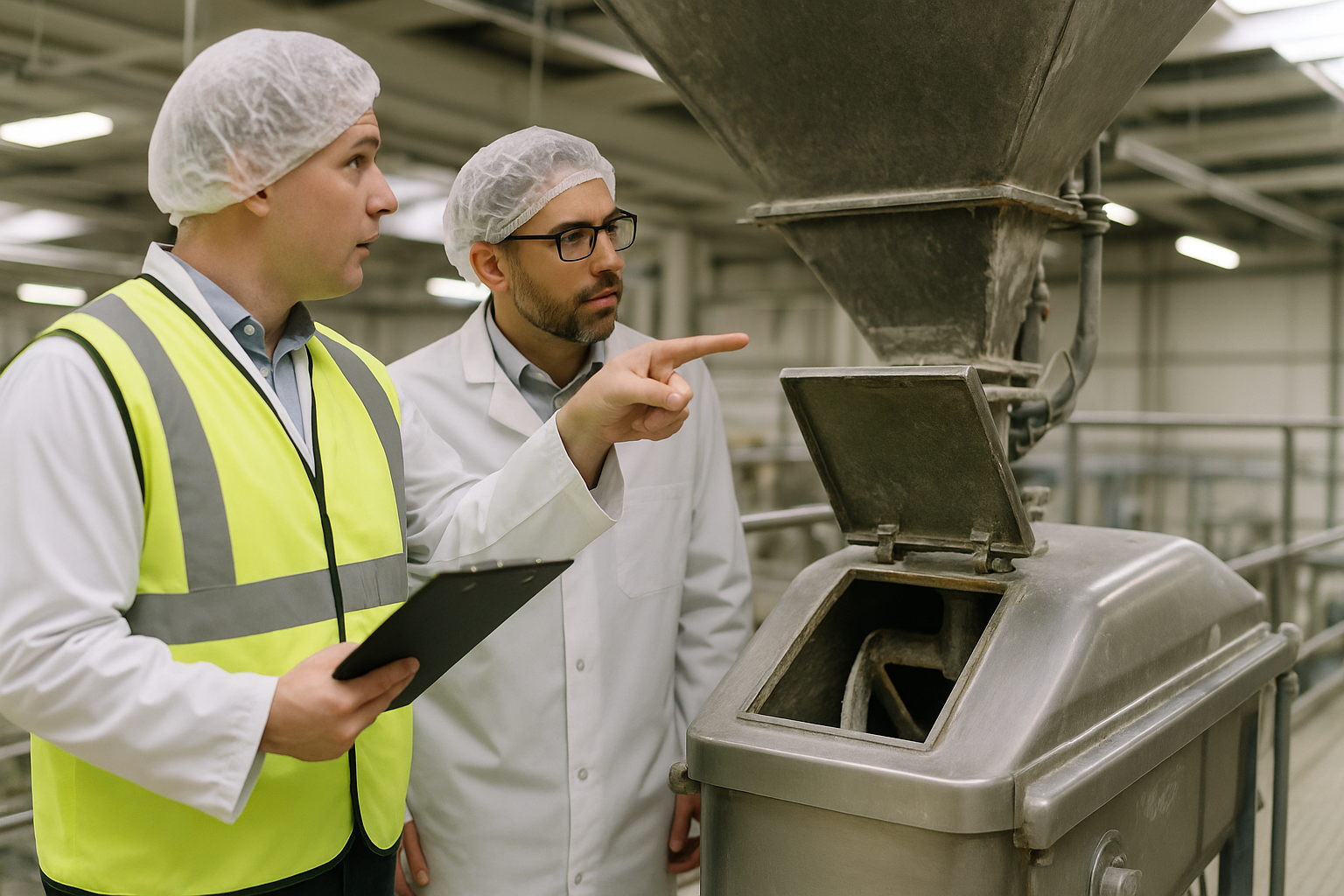Field Lesson 2026: An Unguarded Mixer Opening That Could Have Been Fatal — industrial safety guidance from SafetyNet Inc.