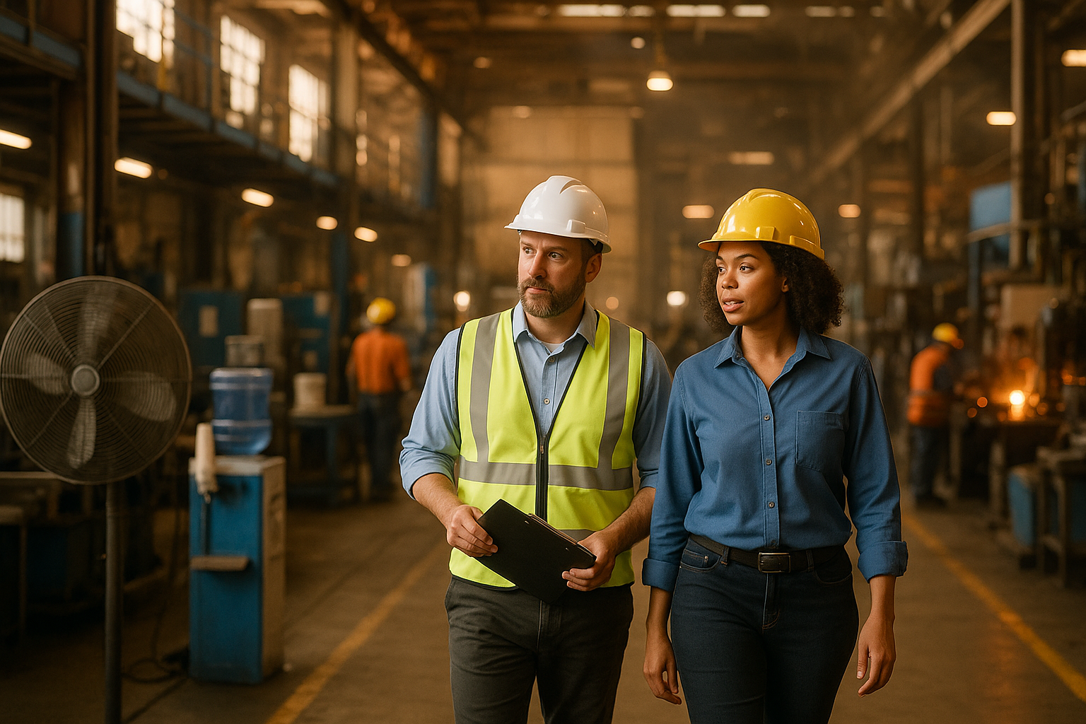 8 CCR 3396: 4 First-Day Checks to Expect in Cal/OSHA Indoor Heat Inspections — industrial safety guidance from SafetyNet Inc.
