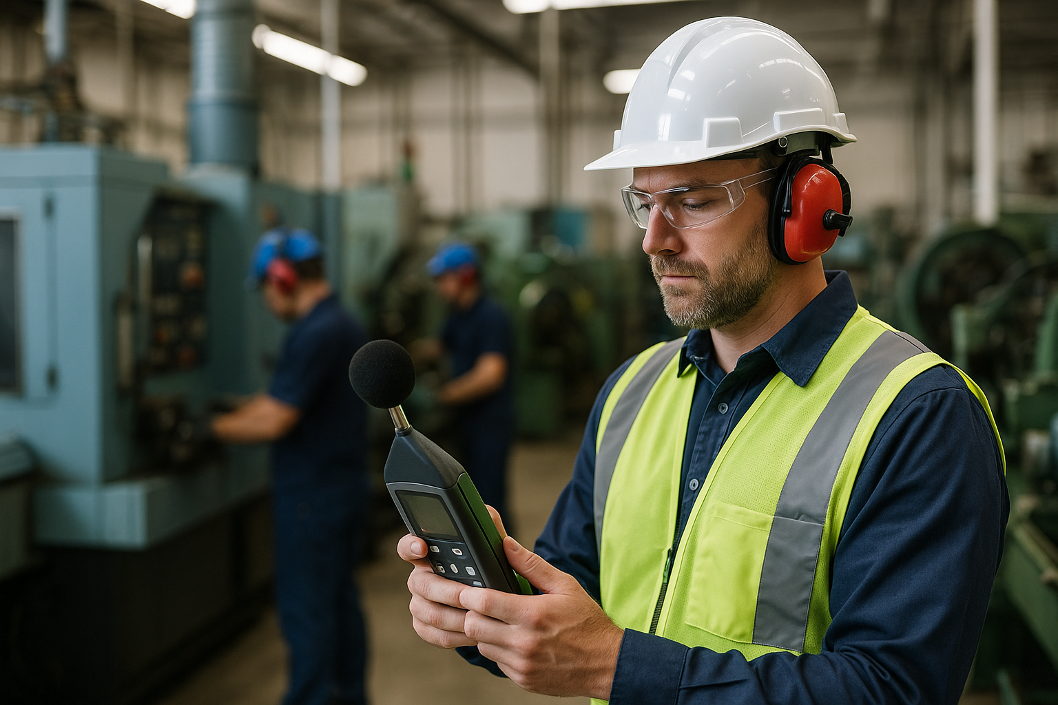 How to Conduct a Noise Assessment and Survey for PPE Decisions — industrial safety guidance from SafetyNet Inc.