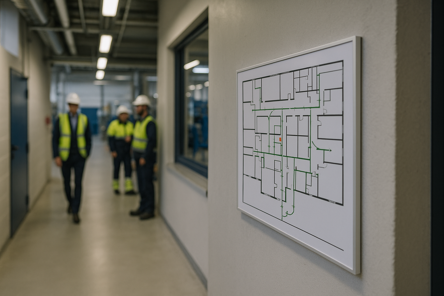 How Many Emergency Evacuation Maps Do You Need and Where Should They Go? — industrial safety guidance from SafetyNet Inc.