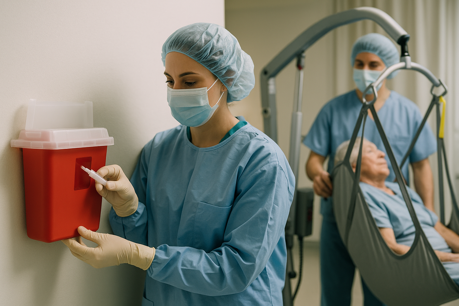 OSHA 1910.1030 in 2026: Needle-Stick Logs and Safe Patient Handling — industrial safety guidance from SafetyNet Inc.