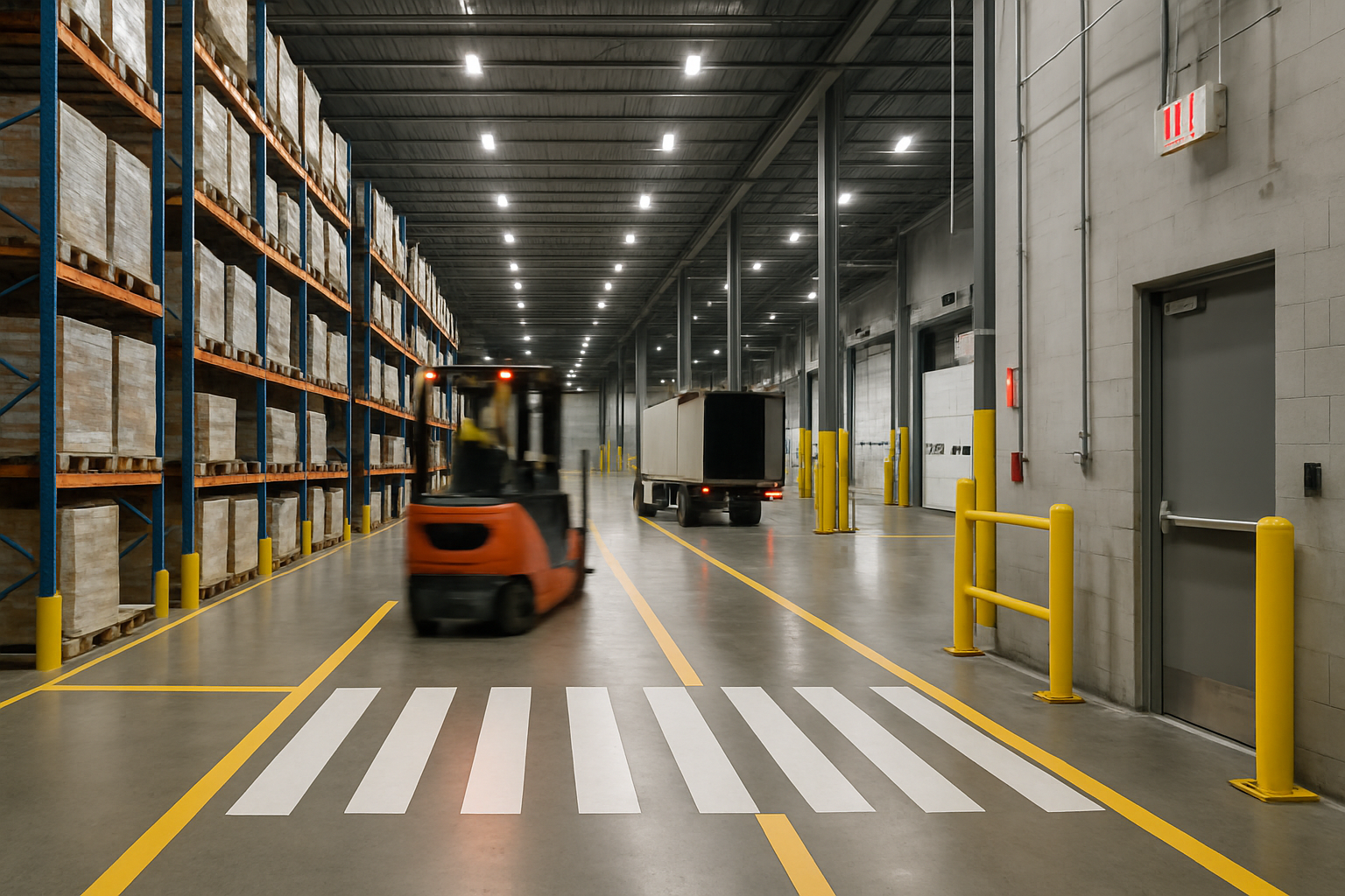 Warehouse Exit Routes Under Scrutiny: What OSHA’s Warehousing Focus Means — industrial safety guidance from SafetyNet Inc.