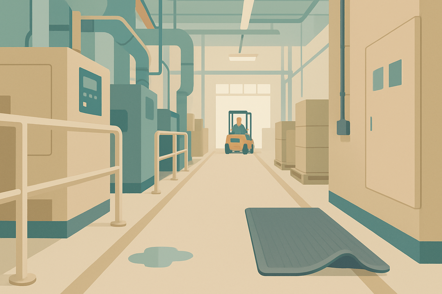 Slips, Trips, and Falls: The Everyday Hazard That Still Hurts — industrial safety guidance from SafetyNet Inc.