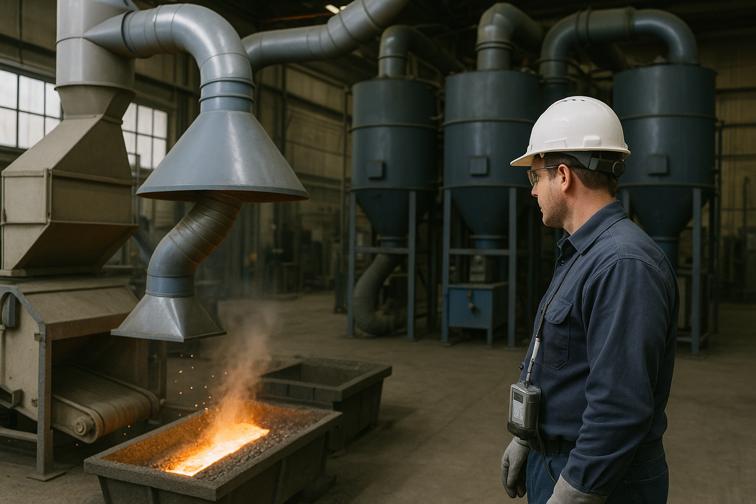 Silica Control Plans for Mining, Fabrication, and Foundries in 2026 — industrial safety guidance from SafetyNet Inc.