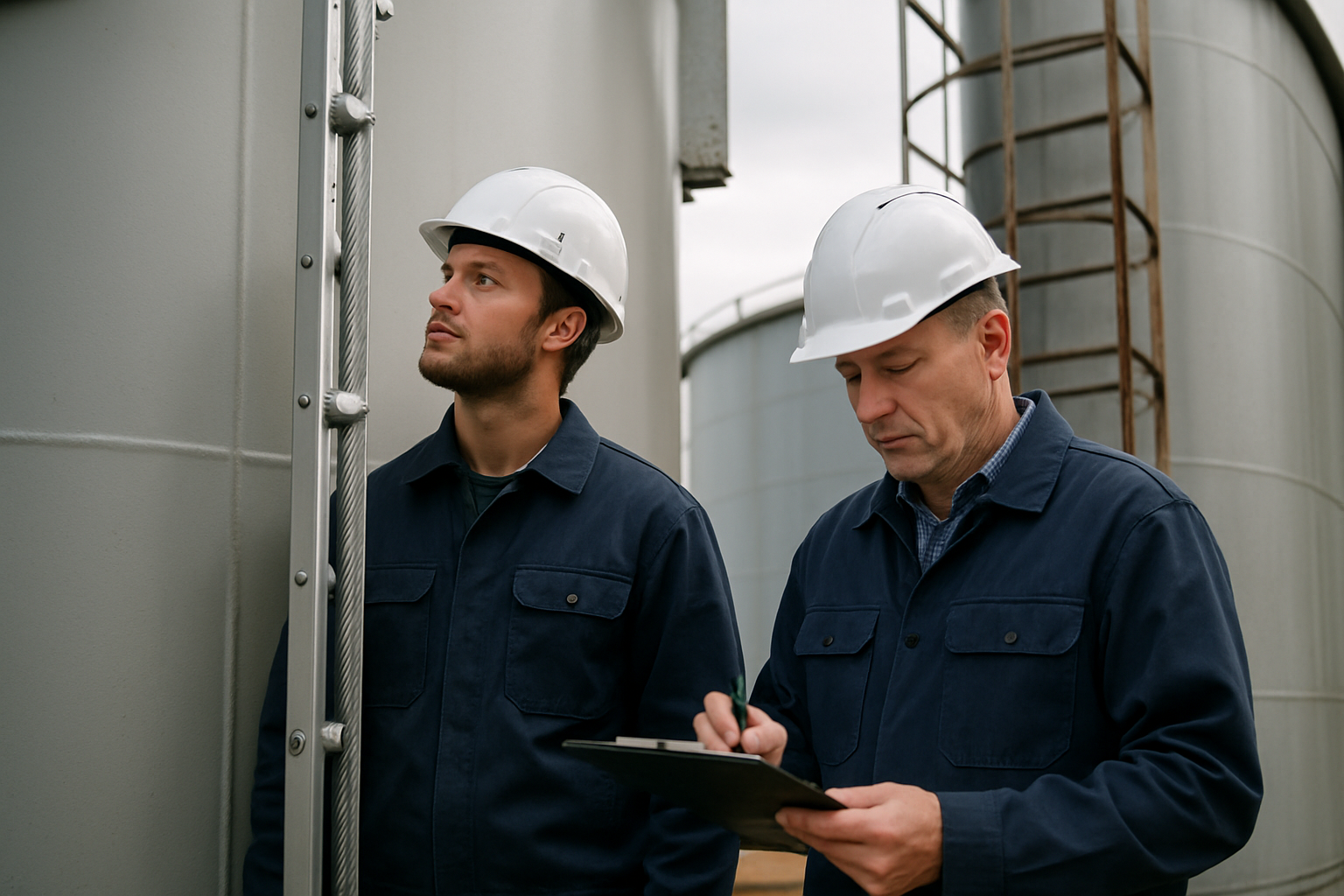 ANSI A14.3 Fixed Ladder Requirements: Cage Removal Rules and Fall Arrest Systems — industrial safety guidance from SafetyNet Inc.
