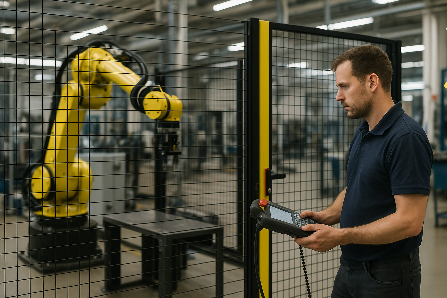 Robotics and Minor Servicing: Using OSHA’s Inching Exception Safely — industrial safety guidance from SafetyNet Inc.