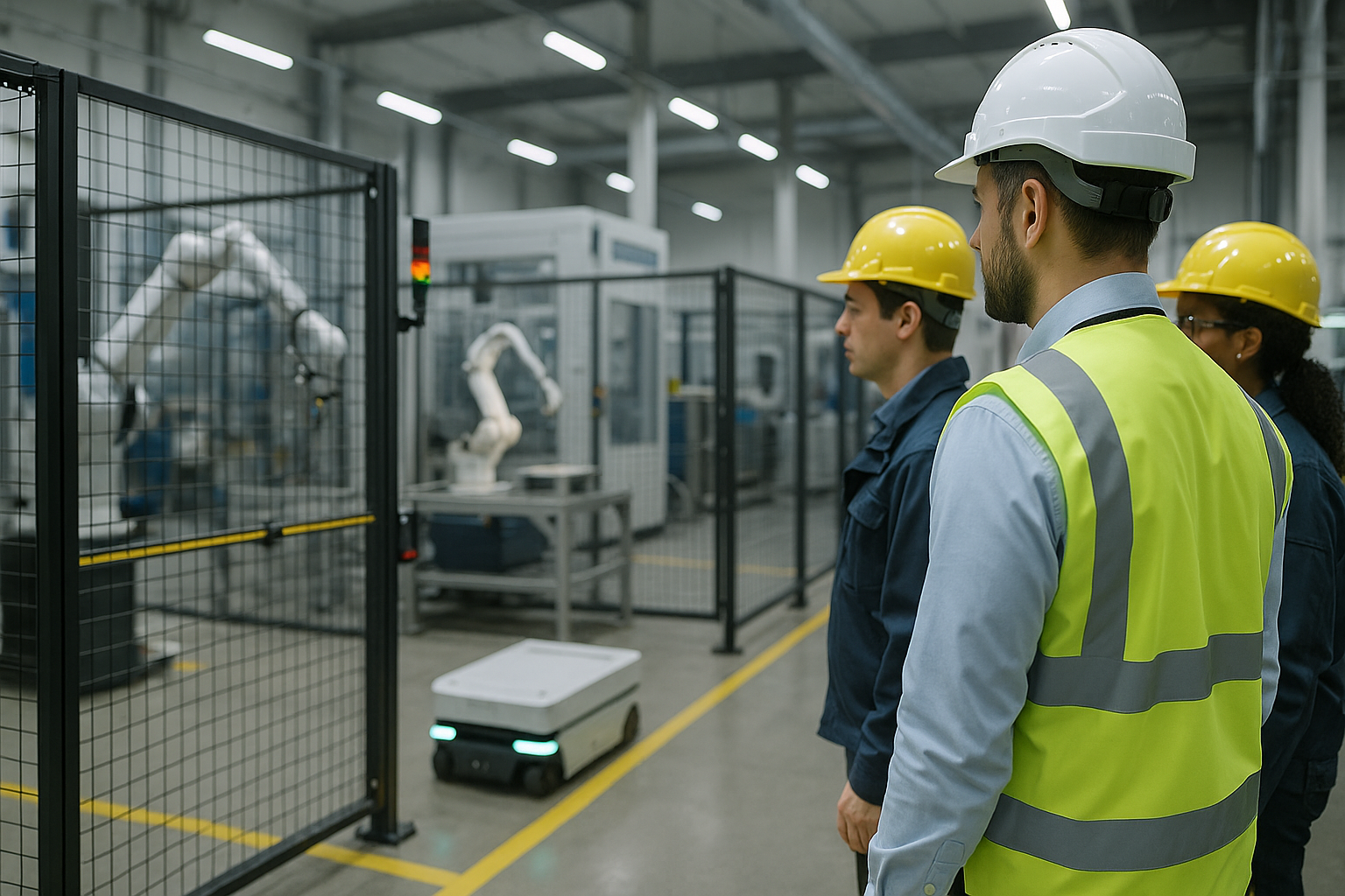 How AI and Robotics Are Changing Workplace Hazard Mitigation — industrial safety guidance from SafetyNet Inc.