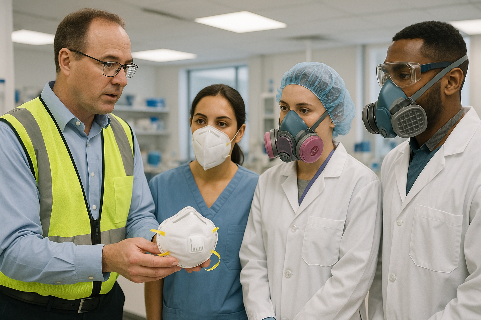 Healthcare Respiratory Protection: Aligning OSHA, NIOSH, and ANSI Z88.2 — industrial safety guidance from SafetyNet Inc.