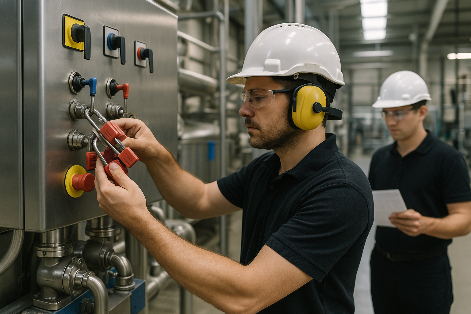 OSHA 1910.147: 5 LOTO Mistakes That Conflict With ANSI Z244.1 — industrial safety guidance from SafetyNet Inc.