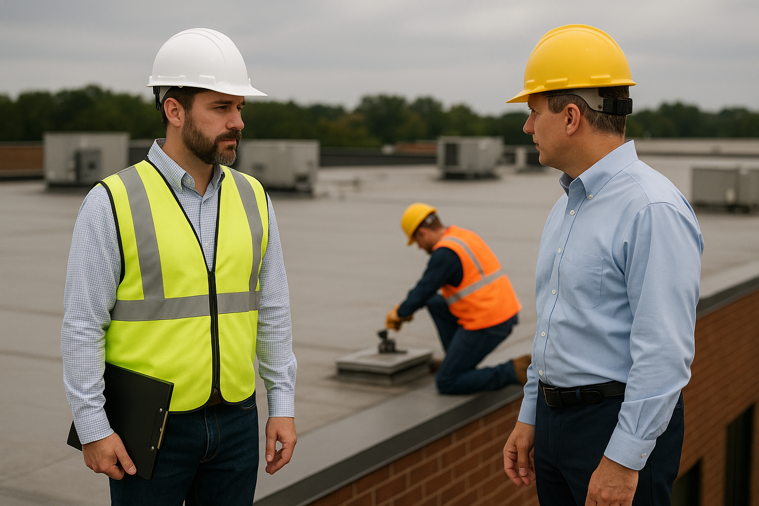 2026 Field Lesson: A 16-Foot Roof Edge Hazard That Needed Immediate Stop-Work — industrial safety guidance from SafetyNet Inc.