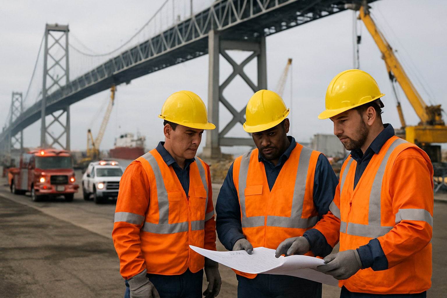 5 Safety Lessons from the 2024 Key Bridge Collapse Findings — industrial safety guidance from SafetyNet Inc.