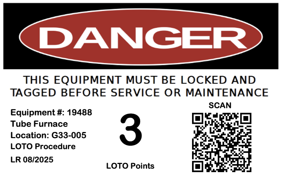 Loto Qr Code Visual LOTO Pro | AI Lockout/Tagout Platform (OSHA 1910.147) | SafetyNet Inc.